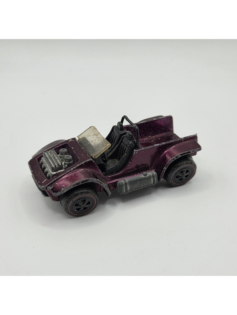 Vintage 1969 Hot Wheels Redline Power Pad Metallic Magenta